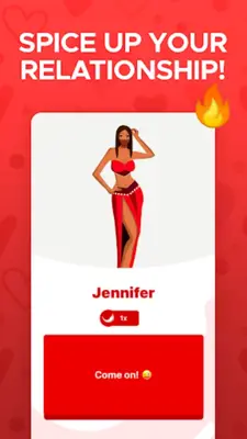 Hot Challenges for Couples and Lovers android App screenshot 1