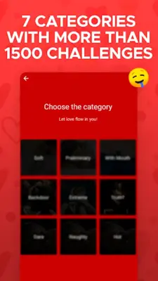 Hot Challenges for Couples and Lovers android App screenshot 7